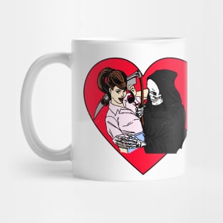 I Fell In Love With Death Itself - Retro Goth Mug